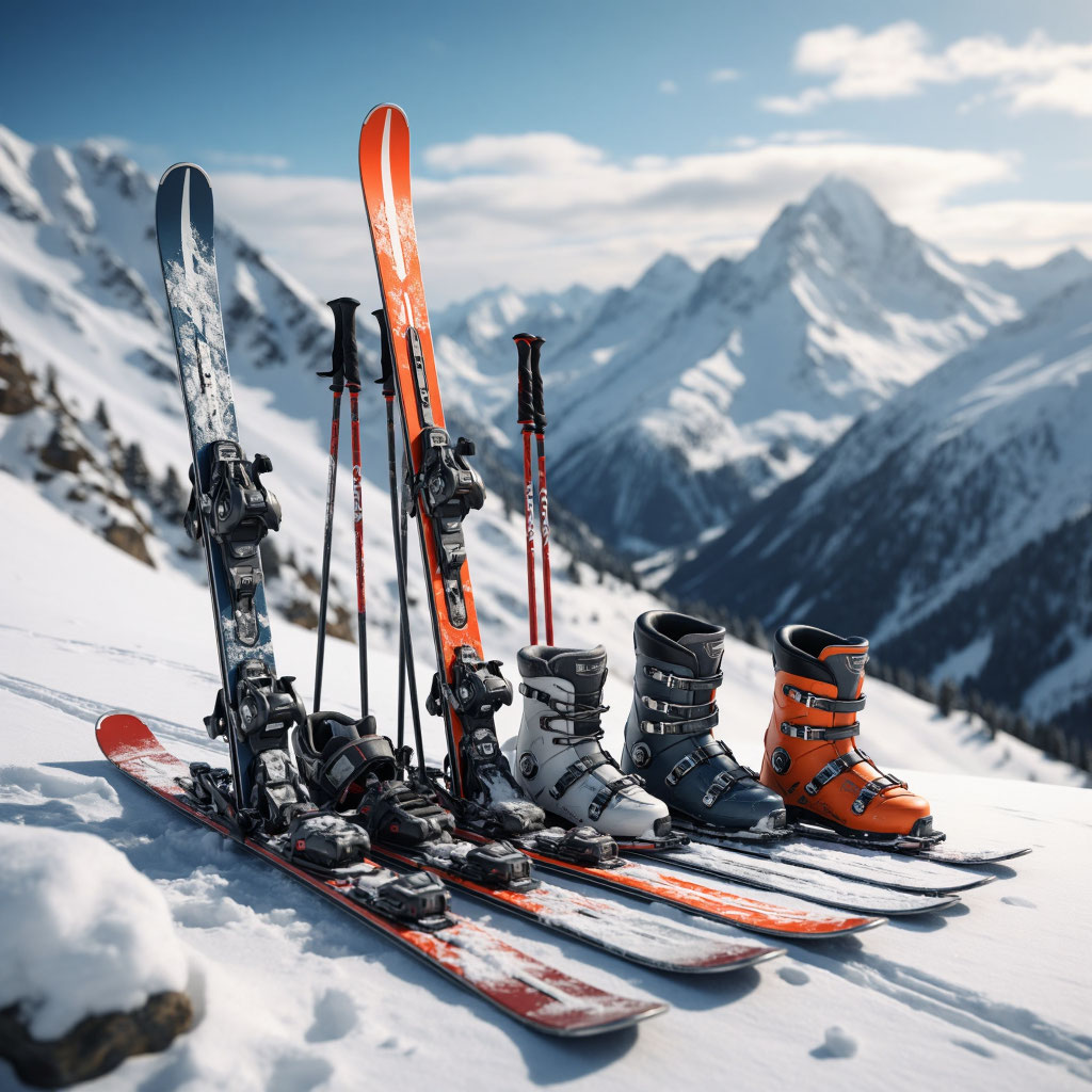 экипировка для лыжного спуска